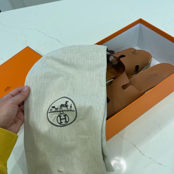 Hermes Eze 30 Tan 38 - Picture 8 of 11